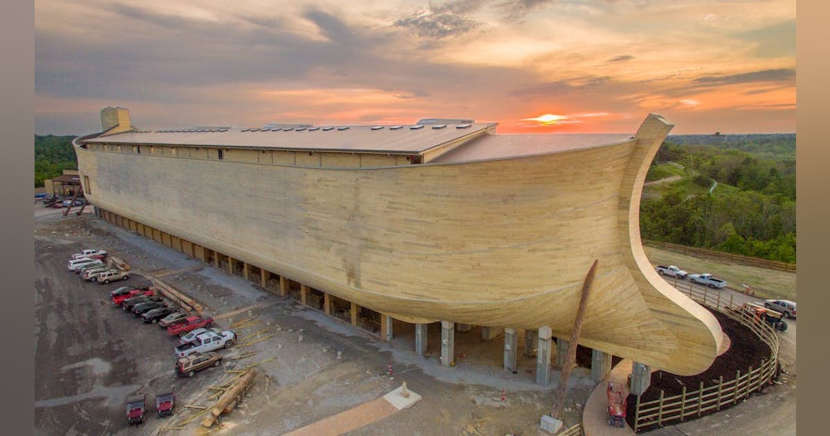 Life-size Noah’s Ark uses 3.1 million board feet of timber
