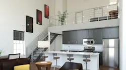 Luxury apartments with lofts