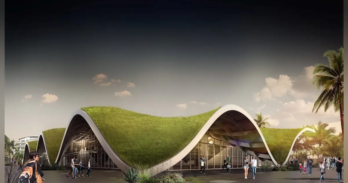 Bazaar Building Design Turkish bazaar takes the shape of the surrounding mountains | Building ...