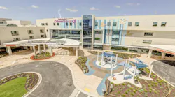 Construction of new children’s hospital addition in NW Florida had to weather several storms