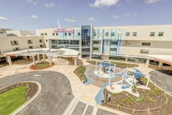 Construction of new children’s hospital addition in NW Florida had to weather several storms Construction of new children’s hospital addition in NW Florida had to weather several storms