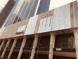 Andres Construction Services crew at First National Tower, Dallas Andres Construction Services crew at First National Tower, Dallas