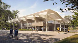 Row New York Boathouse, courtesy Foster + Partners