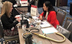 Tracey Qualteri, Pfister Faucets, and Ximena Ortega, Scion Group Tracey Qualteri, Pfister Faucets, and Ximena Ortega, Scion Group