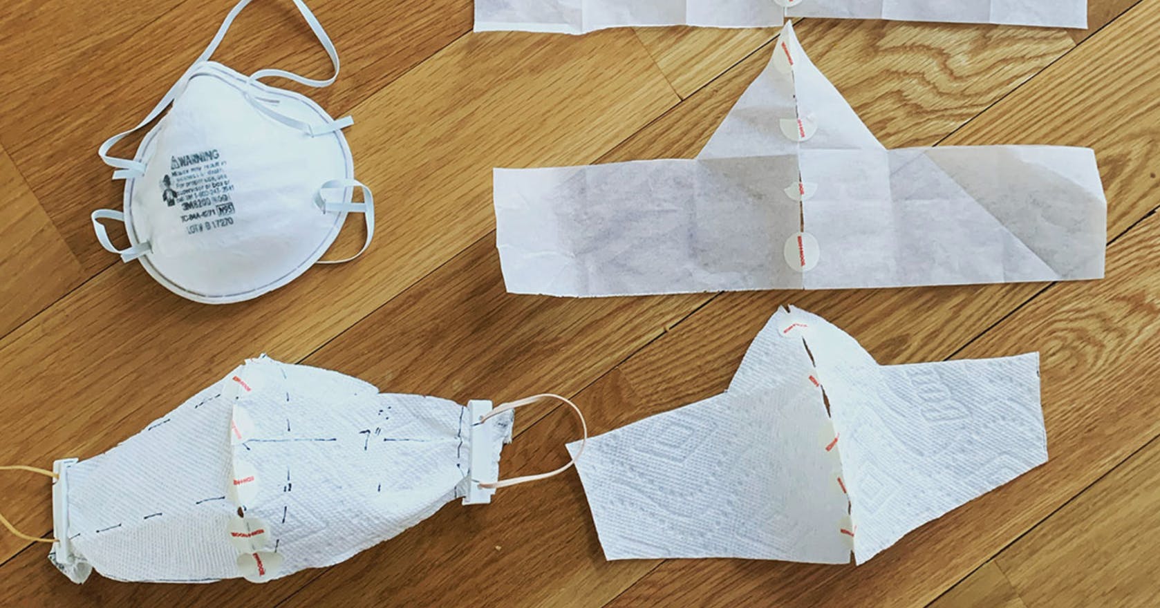 Coalition DIY prototype face masks