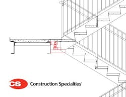 Construction Specialties DriftReady Stairs Construction Specialties DriftReady Stairs
