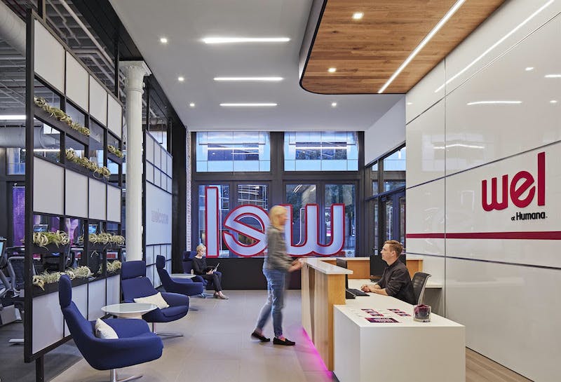 Image Of Wel At Humana, A Fitness Center In Louisville, Ky