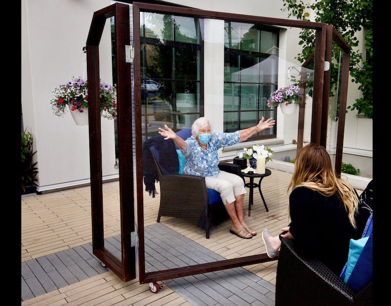 Aegis Living Outdoor Living Room concept