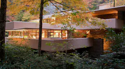 Fallingwater, View From Bridge In Fall Photo By Christopher Little Courtesy Of Western Pennsylvania Conservancy