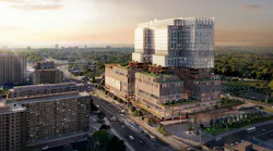 Mississauga Hospital aerial