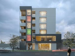 Sixth and Chicon exterior Sixth and Chicon exterior