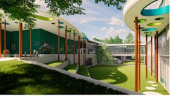 Peck Learning School Courtyard Peck Learning School Courtyard