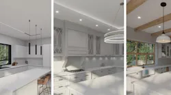 Caesarstone Quartz Countertops In Modern, Traditional, And Farmhouse Kitchen Settings