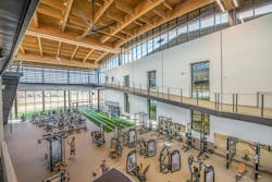Aurora, Colo., recreation center features city’s first indoor field house, unobstructed views of the Rocky Mountains Aurora, Colo., recreation center features city’s first indoor field house, unobstructed views of the Rocky Mountains