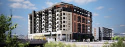 A prefab multifamily housing project will deliver 200 new apartments near downtown Denver A prefab multifamily housing project will deliver 200 new apartments near downtown Denver
