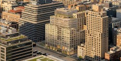 Sixteen-story office tower will use 80% less energy than an average NYC office building Sixteen-story office tower will use 80% less energy than an average NYC office building