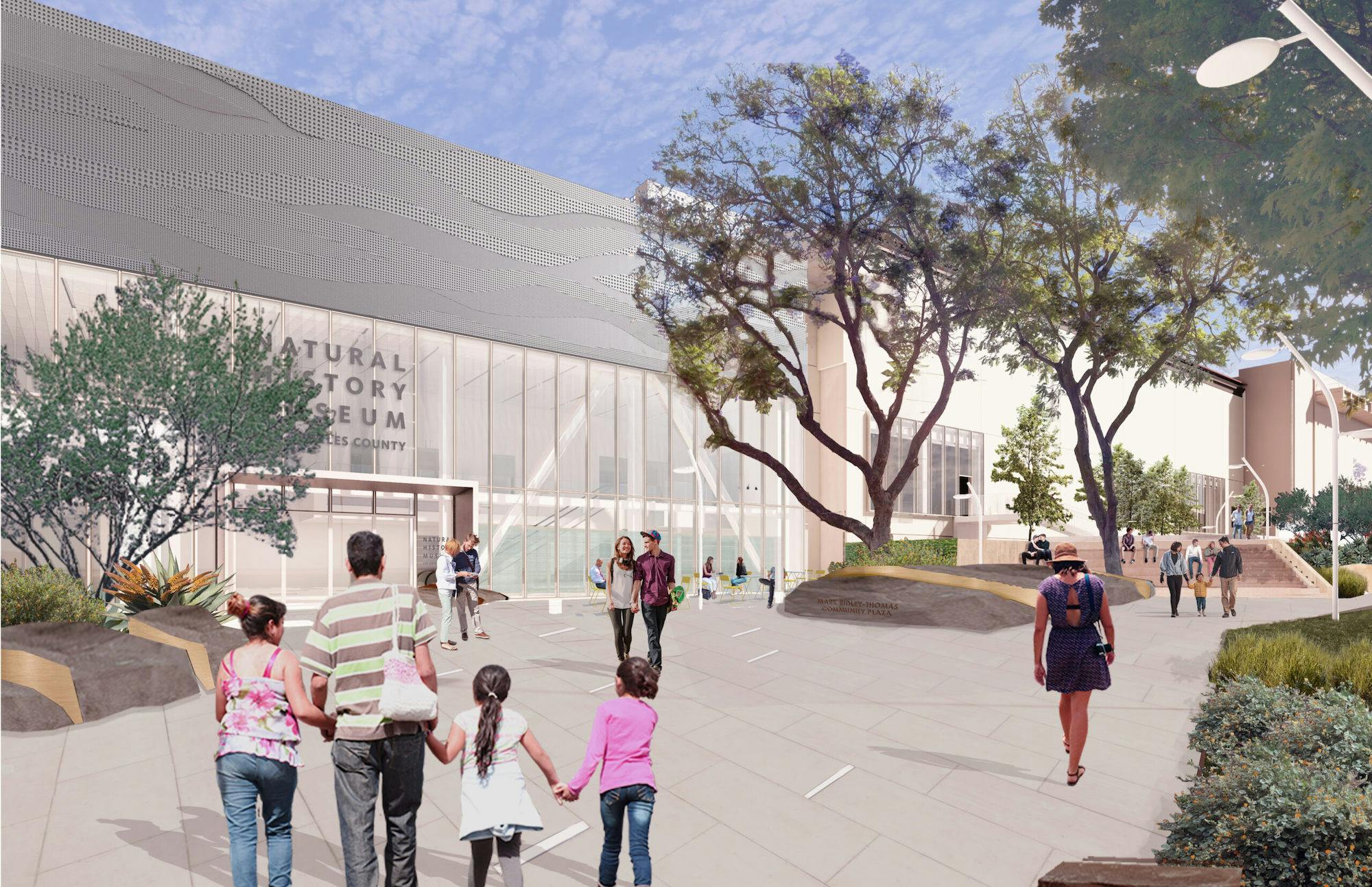 New wing of Natural History Museums of Los Angeles to be a destination and portal