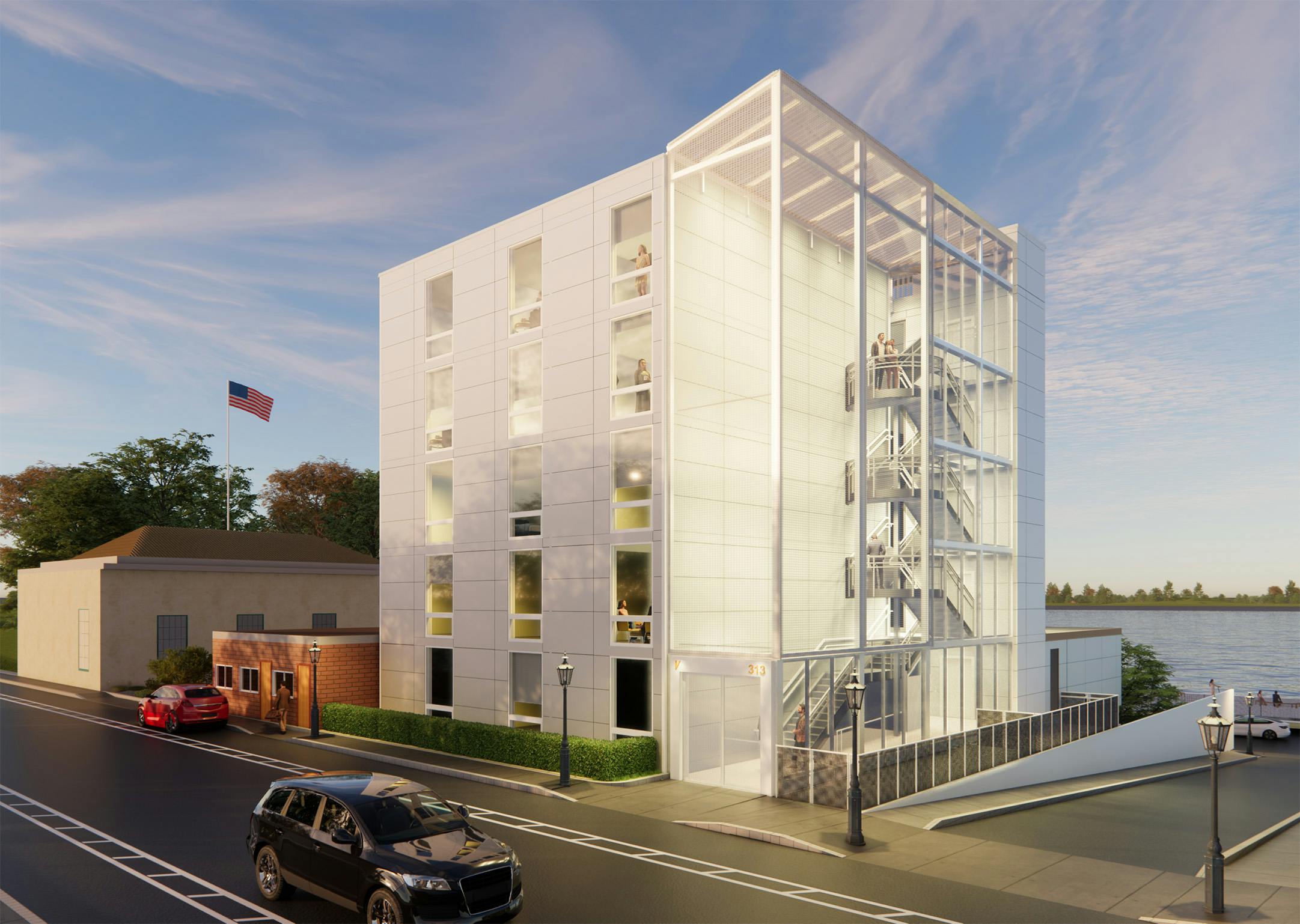 Vessel Technologies&rsquo; Prefabricated 30 Unit Apartment Building Under Construction In New London, Conn