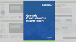 The newly released Quarterly Construction Cost Insights Report for Q3 2023 from Gordian