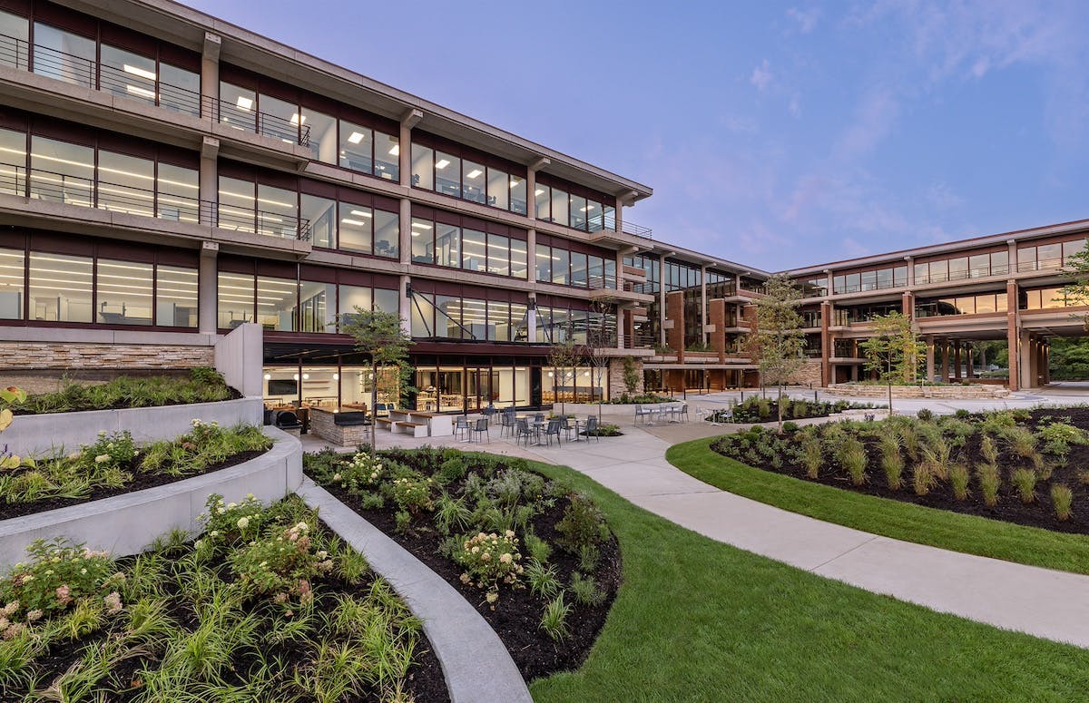 Former McDonald&rsquo;s headquarters transformed into modern office building for Ace Hardware