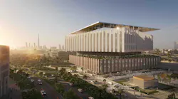 Hamdan Bin Rashid Cancer Hospital, Dubai, design by Stantec
