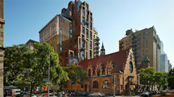 Luxury apartments in New York restore and renovate a century-old residential building