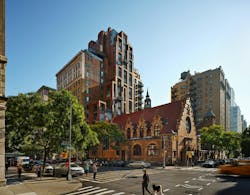 Luxury apartments in New York restore and renovate a century-old residential building Luxury apartments in New York restore and renovate a century-old residential building