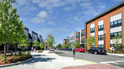 Flat 9 at Whittier breaks down isolating superblock layouts by incorporating bisecting streets through the developments that connect them to their greater communities