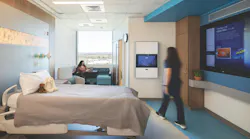 The new Valley Hospital in Paramus, N.J., checks many of the “must haves” for a modern healthcare facility. Photo: Dan Schwalm © 2024 HDR