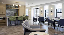 Residences on the Lane club room. Photo courtesy Hartman Design Group