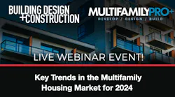 Register today! Key trends in the multifamily housing market for 2024 - BD+C Live Webinar