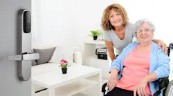 Senior Woman And Nurse