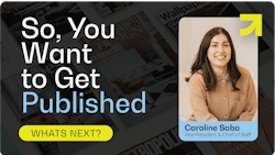 So you want to get published: What’s next? So you want to get published: What’s next?