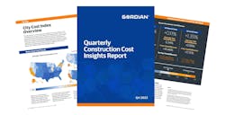 Construction material prices continue to normalize despite ongoing challenges, according to Gordian’s Quarterly Construction Cost Insights Report for Q4 2023 Construction material prices continue to normalize despite ongoing challenges, according to Gordian’s Quarterly Construction Cost Insights Report for Q4 2023