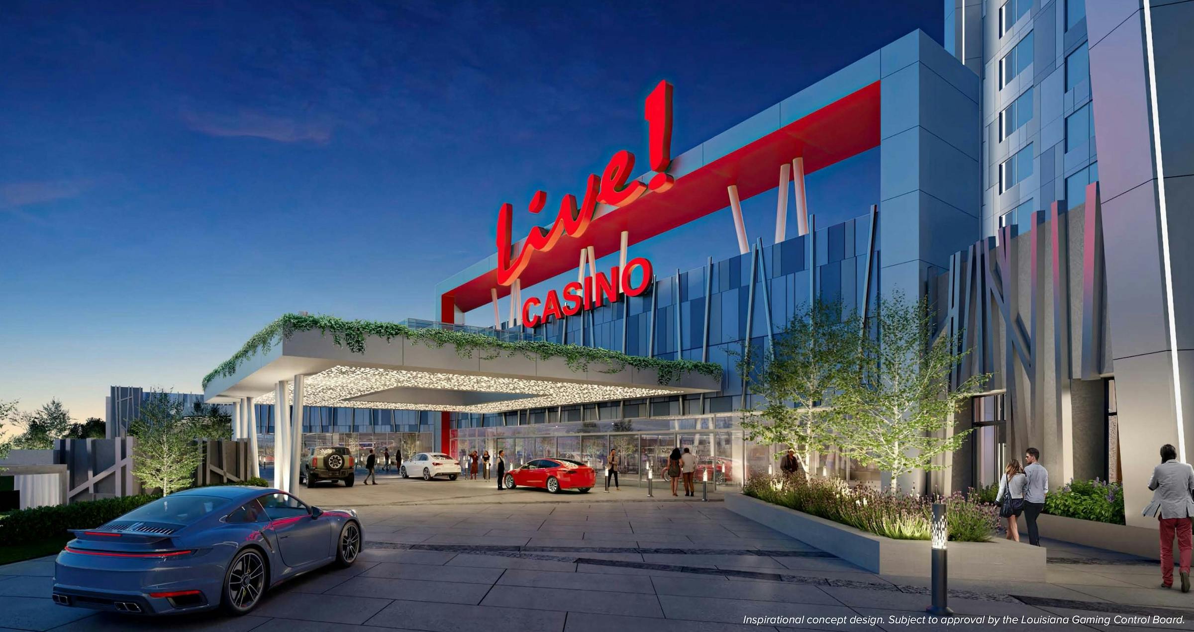 Live! Casino & Hotel Louisiana, The First Land Based Casino In The Shreveport Bossier Market, Recently Topped Off