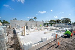 Construction method featuring LEGO-like bricks wins global innovation award Construction method featuring LEGO-like bricks wins global innovation award