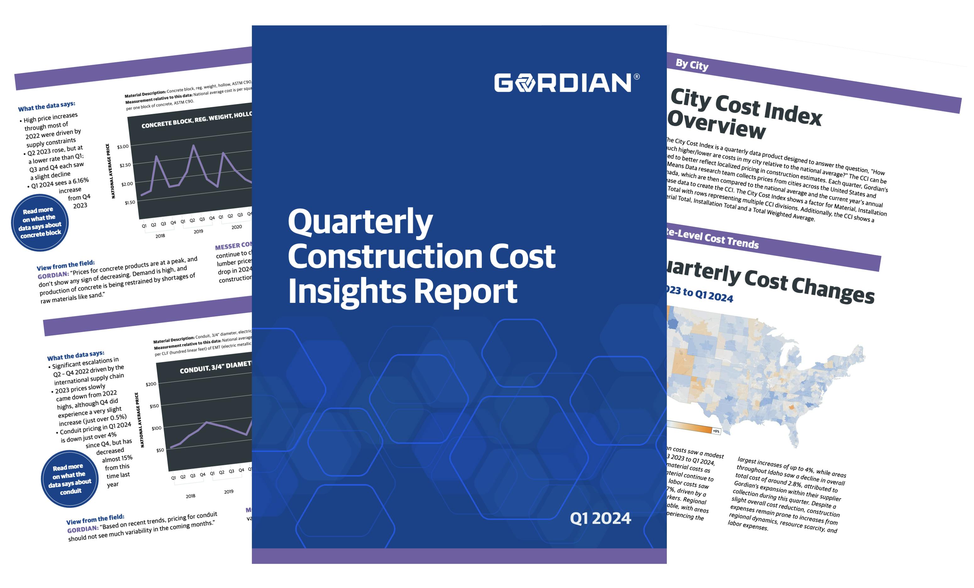 Gordian&rsquo;s Q1 2024 Quarterly Construction Cost Insights Report