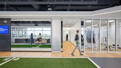 Parker Performance Institute, Frisco, Texas. Photo courtesy Perkins&Will Parker Performance Institute, Frisco, Texas. Photo courtesy Perkins&Will