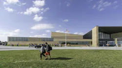 Westview High School in Omaha, Neb., includes a YMCA to share facilities and connect with the broader community Photo: James Steinkamp Photography, courtesy Perkins&Will