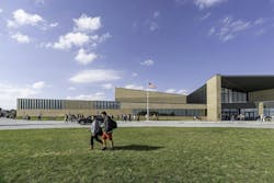 Westview High School in Omaha, Neb., includes a YMCA to share facilities and connect with the broader community Photo: James Steinkamp Photography, courtesy Perkins&Will Westview High School in Omaha, Neb., includes a YMCA to share facilities and connect with the broader community Photo: James Steinkamp Photography, courtesy Perkins&Will