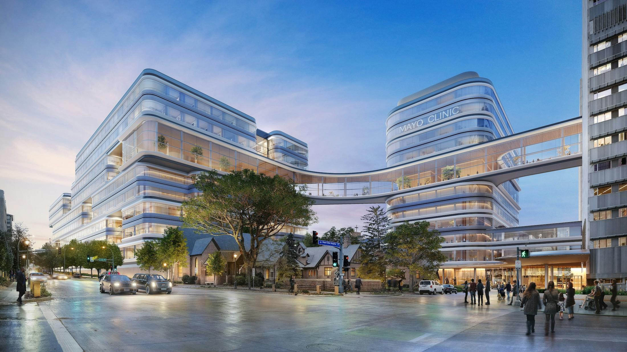 Foster + Partners, Cannon Design Unveil Design For Mayo Clinic Campus Expansion In Rochester, Minn