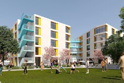 The 108,000 Sf La Playa Residence Hall, Funded By The State Of California’s Higher Education Student Housing Grant Program, Will Consist Of Three Five Story Structures Connected By Bridges The 108,000 Sf La Playa Residence Hall, Funded By The State Of California’s Higher Education Student Housing Grant Program, Will Consist Of Three Five Story Structures Connected By Bridges