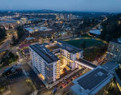 Nation's largest Passive House senior living facility completed in Portland, Ore. Photo courtesy LRS Architects Nation's largest Passive House senior living facility completed in Portland, Ore. Photo courtesy LRS Architects