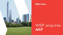 WSP acquires AKF, expanding its Property & Buildings Practice across the U.S. Northeast