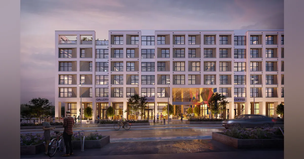 Charlet Building Charlotte's new multifamily mid-rise will feature exposed mass timber ...