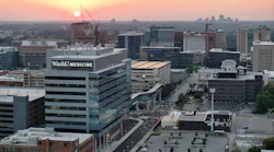 In St. Louis’ Cortex Innovation District, Washington University School of Medicine recently opened its new Jeffrey T. Fort Neuroscience Research Building. Photo courtesy McCarthy Building Companies