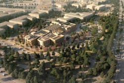 The American University in Cairo launches a 270,000-sf expansion of its campus in New Cairo, Egypt, Rendering courtesy DLR Group The American University in Cairo launches a 270,000-sf expansion of its campus in New Cairo, Egypt, Rendering courtesy DLR Group