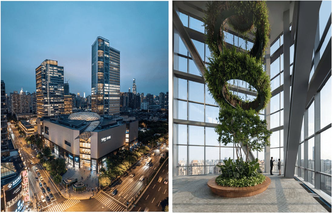 Safdie Architects&rsquo; Shanghai Office Tower Features Glass Enclosed Corner Garden That Ascends The 35 Story Structure Photos By Shao Feng Courtesy Of Safdie Architects