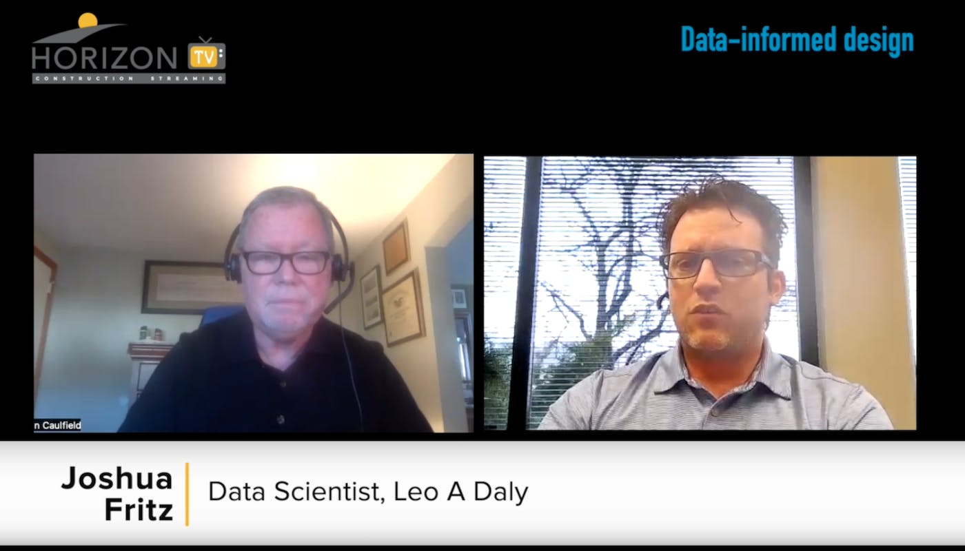 Data Informed Design, With Josh Fritz Of Leo A Daly Horizon Tv Episode