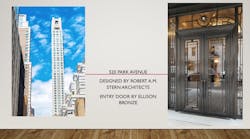 Ellison Bronze door at 520 Park Ave NYC, designed by Robert A. M. Stern Architects Ellison Bronze door at 520 Park Ave NYC, designed by Robert A. M. Stern Architects